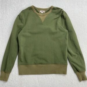 Wallace & Barnes two tone fleece sweatshirt